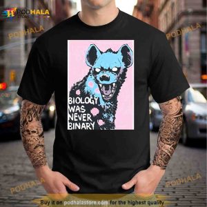Mxmorgan Merch Biology Was Never Binary Shirt