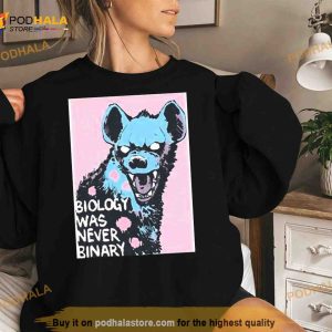Mxmorgan Merch Biology Was Never Binary Shirt 2