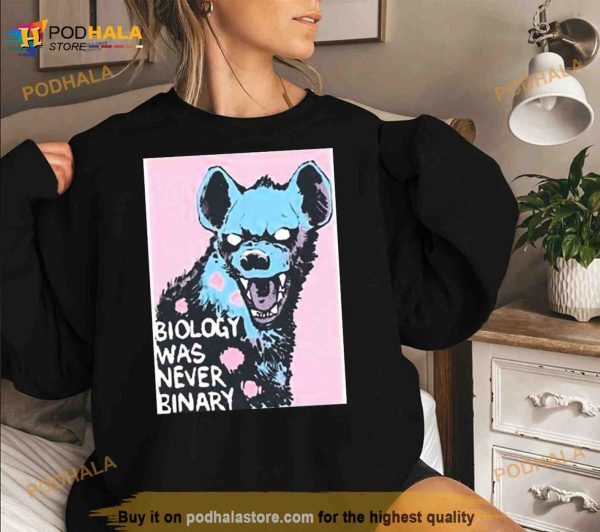 Mxmorgan Merch Biology Was Never Binary Shirt