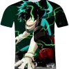 My Hero Academia 3D Anime Shirt Anime Cosplay