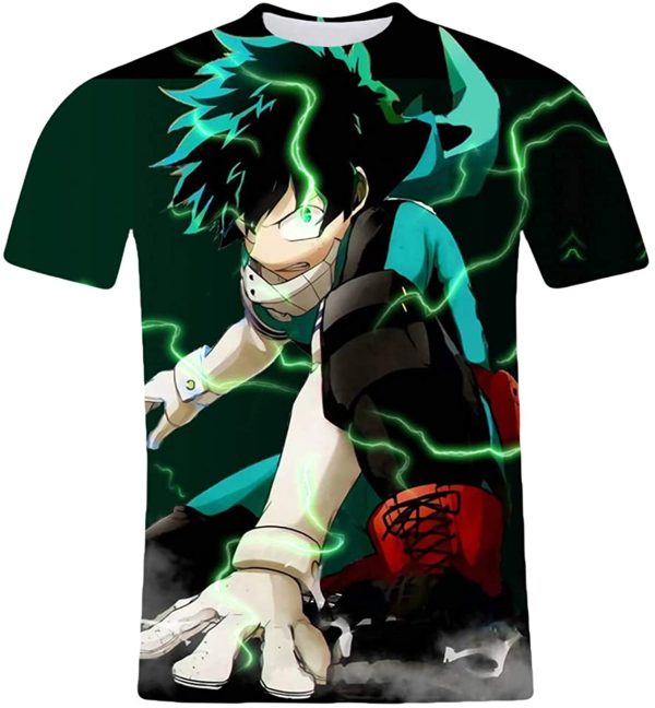 My Hero Academia 3D Anime Shirt Anime Cosplay