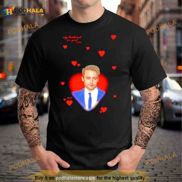 My Husband Is A Good Man Bug Girl Shirt