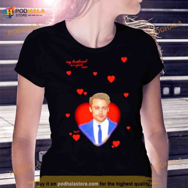 My Husband Is A Good Man Bug Girl Shirt