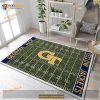 NFL Football Fans Georgia Tech Yellow Jackets Home Field Area Rug Sport Home Decor