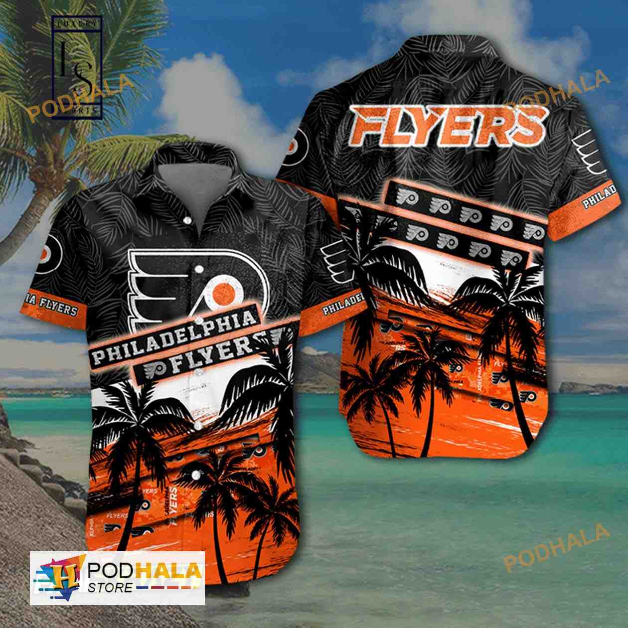 NHL Philadelphia Flyers Hawaiian Shirt - Bring Your Ideas, Thoughts And  Imaginations Into Reality Today