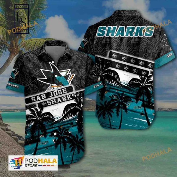 NHL San Jose Sharks Hawaiian Shirt