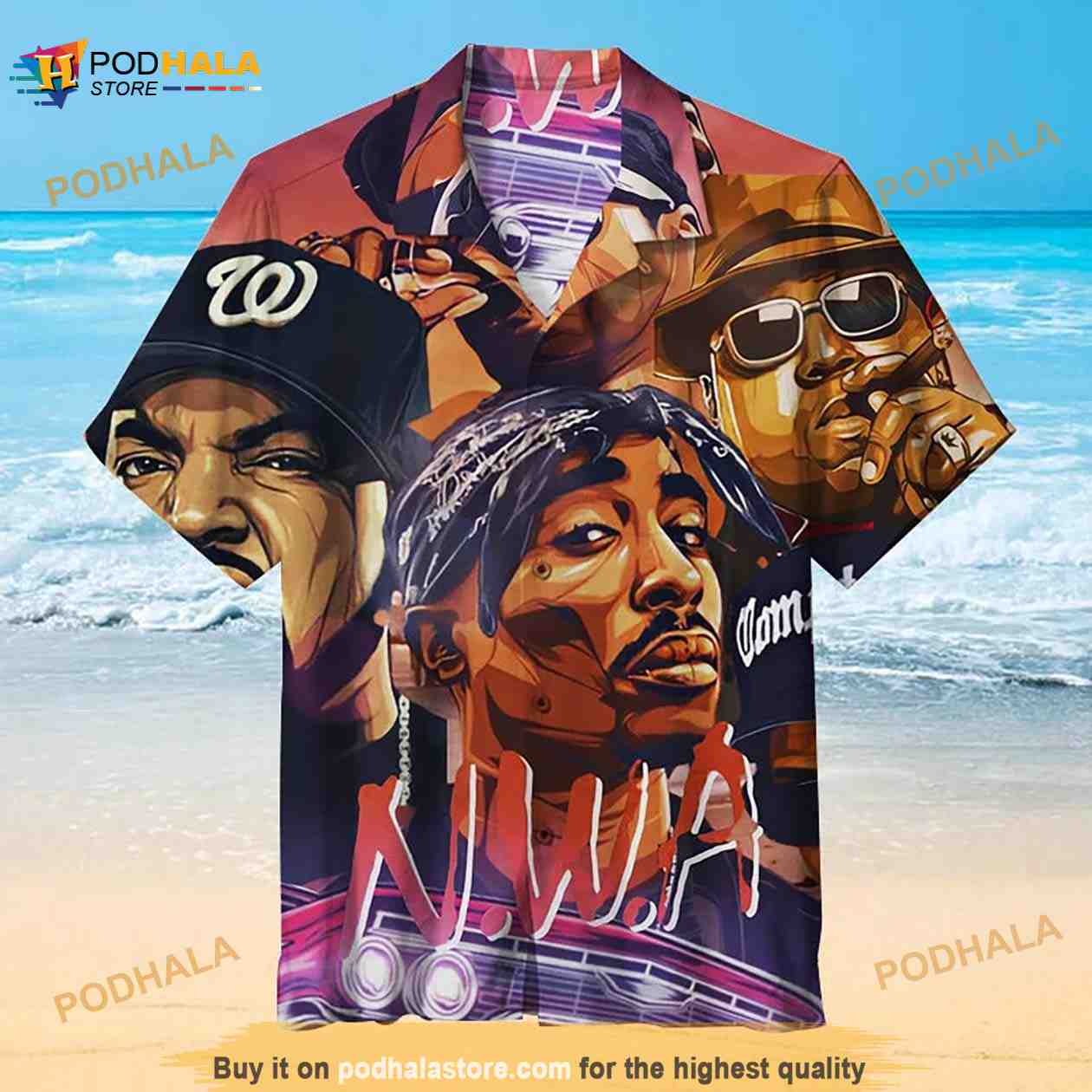 Custom Hawaiian Shirts 3D Printing Shirts Hip Hop Shirts For Boys And Girls