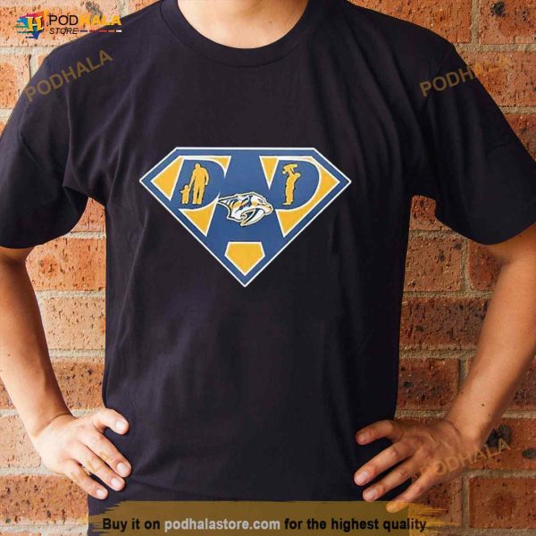 Nashville Predators Super Dad Shirt