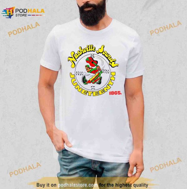 Nashville Sounds Juneteenth 1865 Shirt