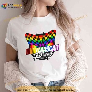 Nasscar Yascar Racing Flag Pride Lgbt Shirt 3