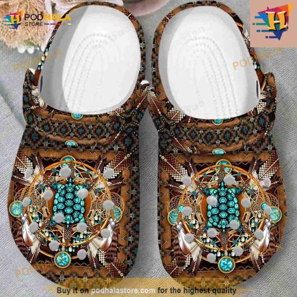 Native American Classic Crocs Clog Shoes