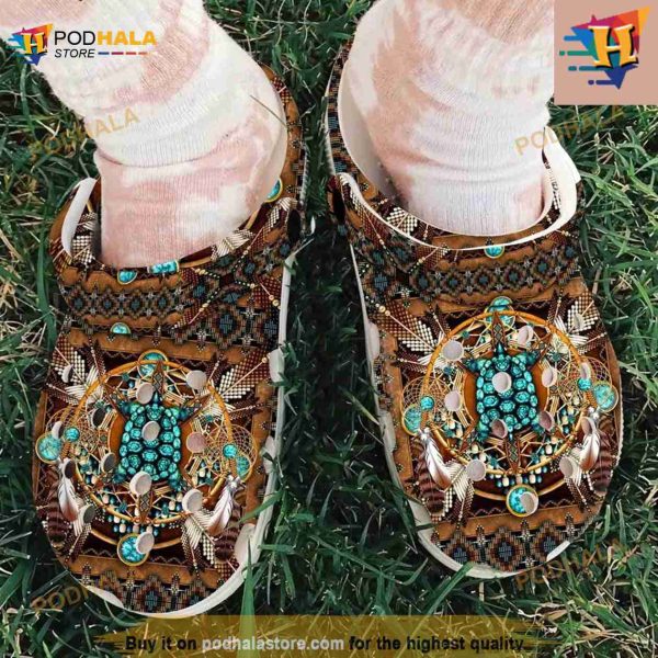 Native American Classic Crocs Clog Shoes