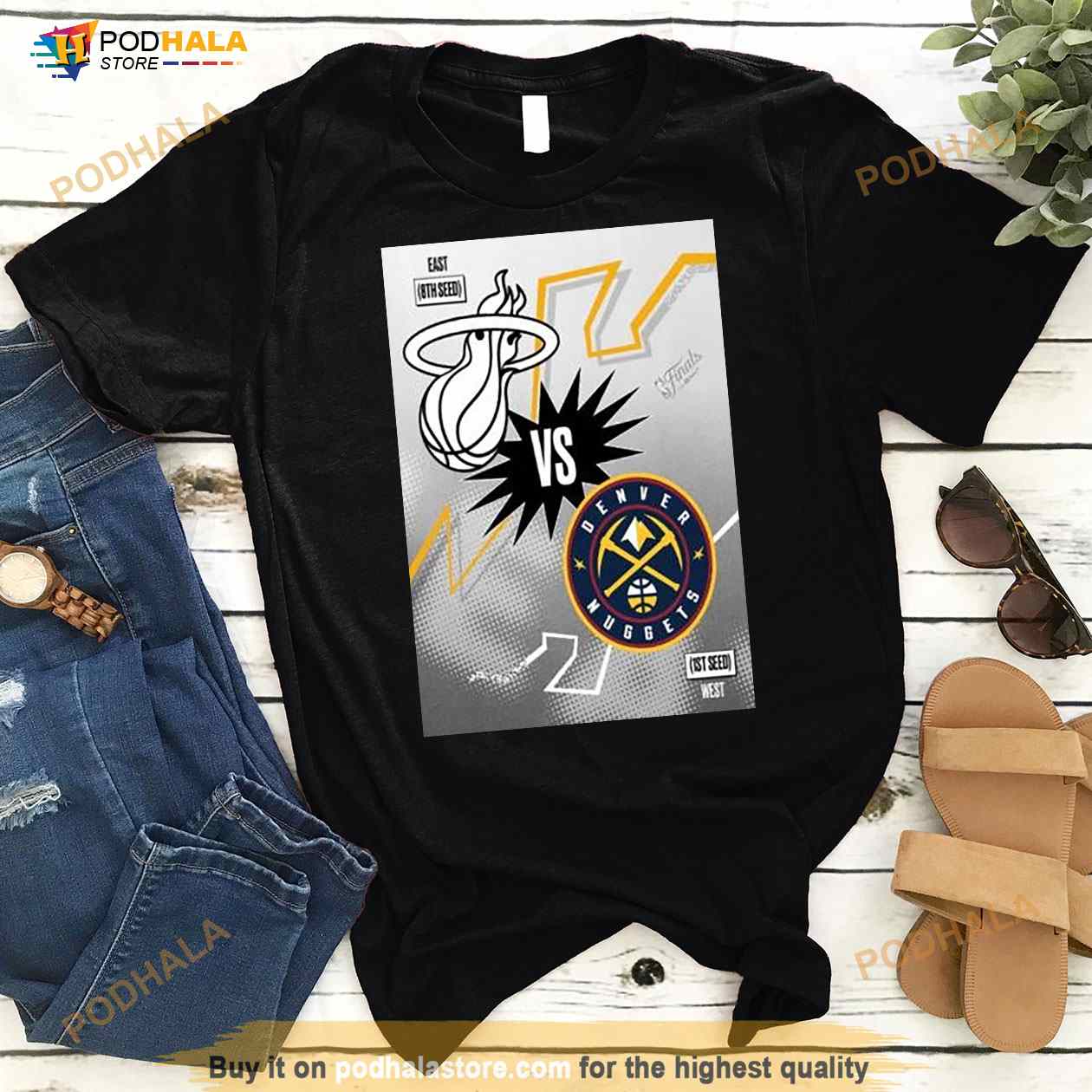 NBA Finals 2023 Are Set Schedule Miami Heat Vs Denver Nuggets Shirt - Bring  Your Ideas, Thoughts And Imaginations Into Reality Today