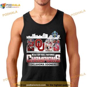 Ncaa Softball National Champions 2023 Oklahoma Sooners Skyline Shirt 3