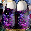 Neon Lovely Cat 3D Crocs, Funny Crocs