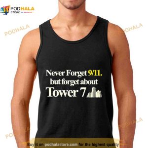 Never Forget 911 But Forget About Tower 7 Shirt 2