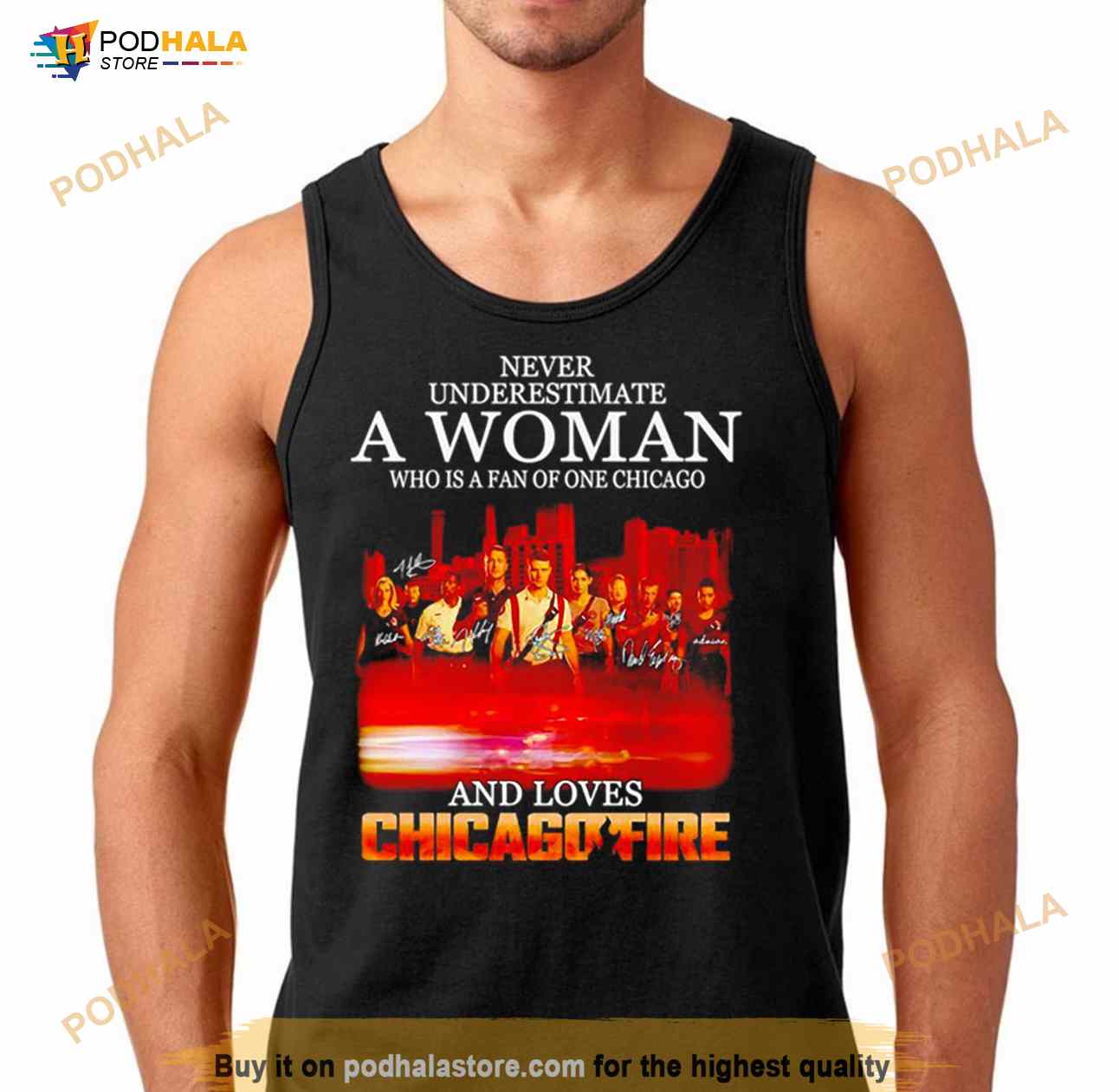 Never Underestimate A Woman Who Is A Fan Of One Chicago And Loves Chicago Fire Signatures Shirt Never Underestimate A Woman Who Is A Fan Of One Chicago And Loves Chicago Fire Signatures Shirt