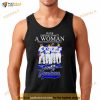 Never Underestimate A Woman Who Understands Baseball And Loves Yankees Signatures Shirt