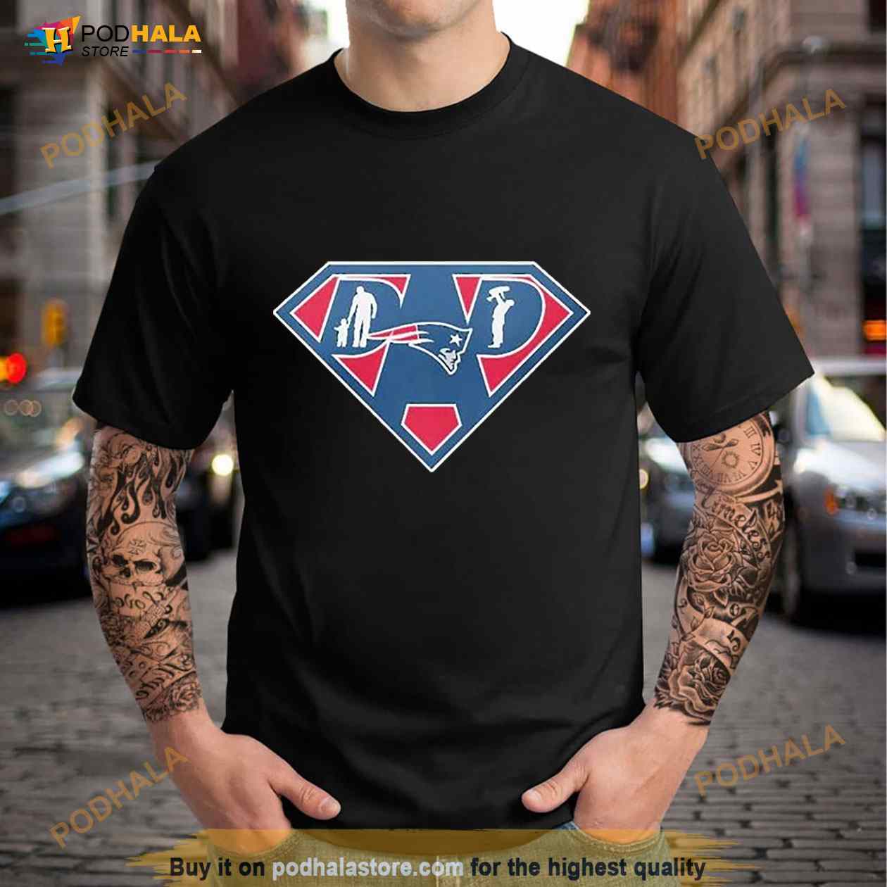 New England Patriots Super Dad Shirt - Bring Your Ideas, Thoughts