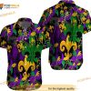 New Orleans 3D Hawaiian Shirt, Nola Aloha Shirt, Fat Tuesday, Mardi Gras Festival