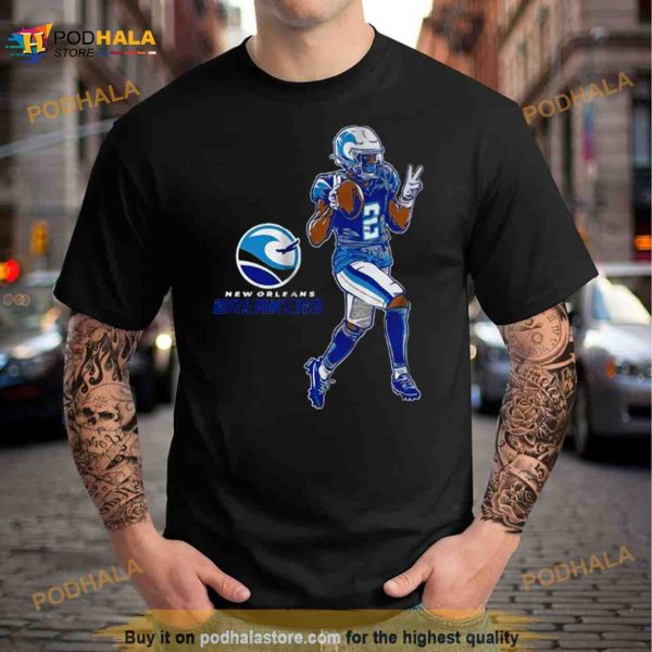 New Orleans Breakers Johnnie Dixon Deuces Shirt
