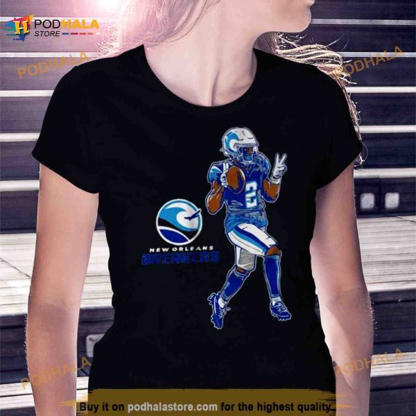 New Orleans Breakers Johnnie Dixon Deuces Shirt
