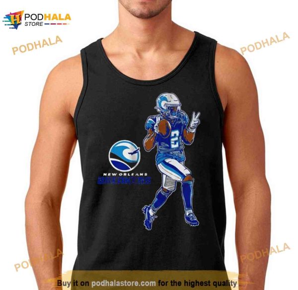 New Orleans Breakers Johnnie Dixon Deuces Shirt