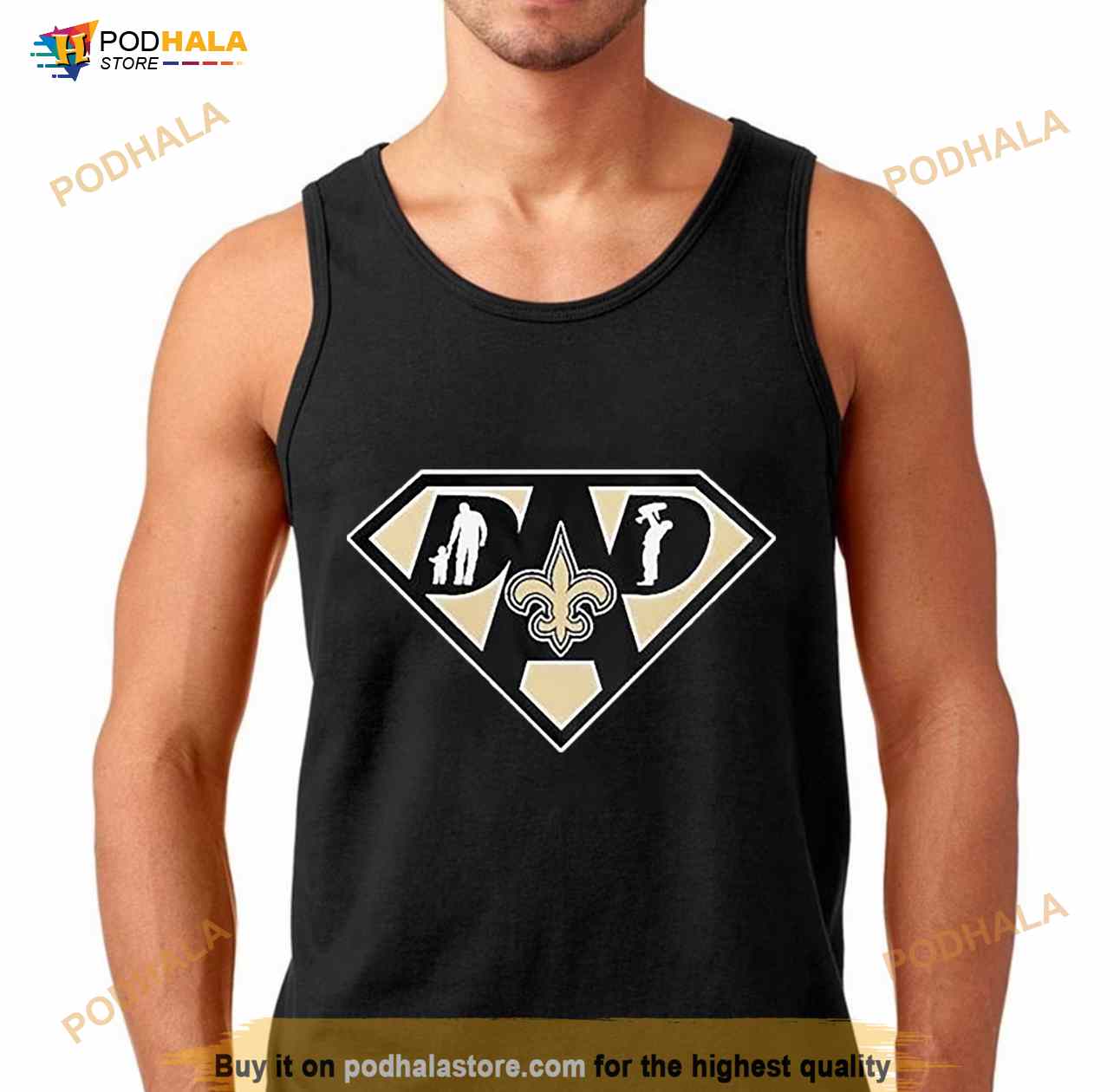 New Orleans Saints Super Dad Shirt