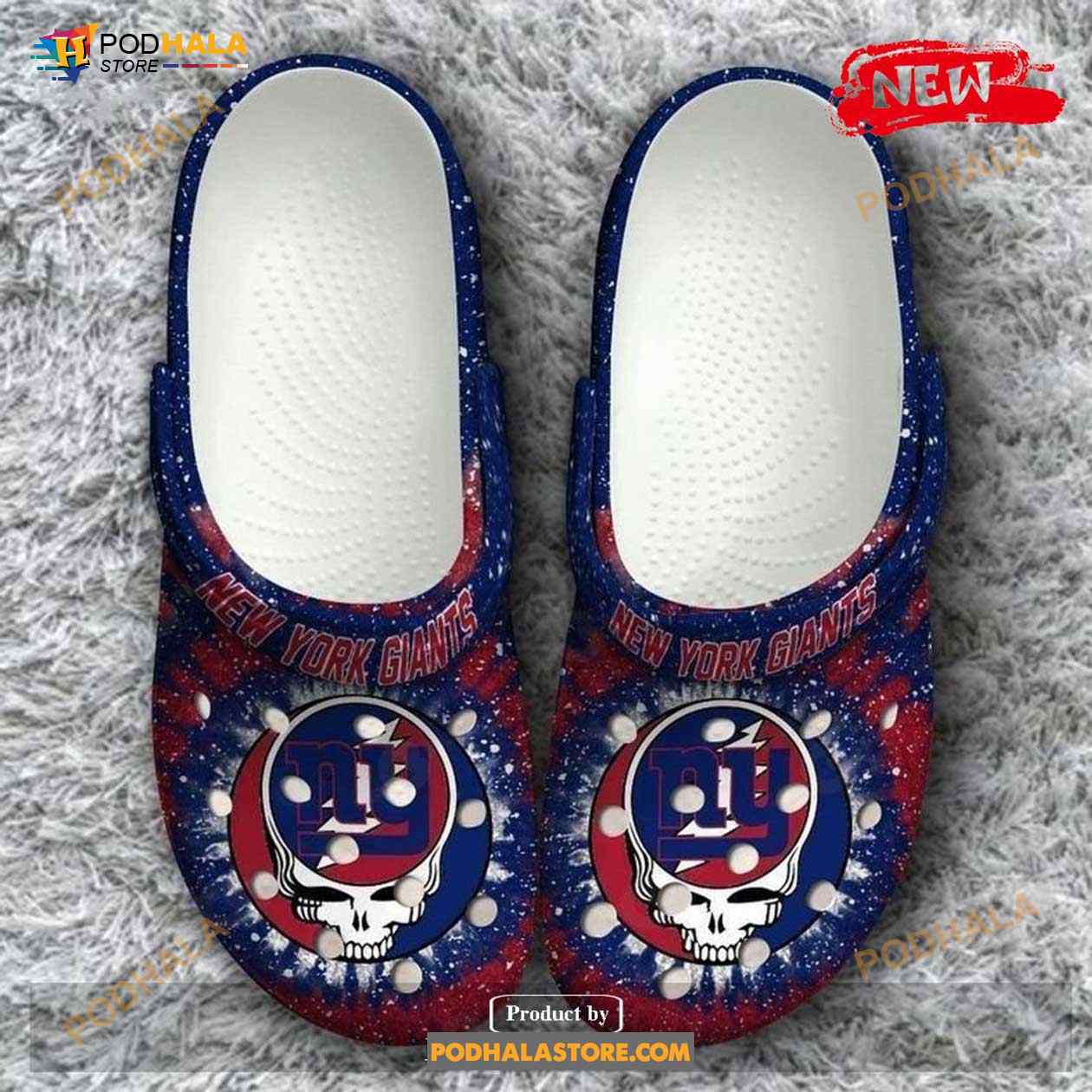 New York Giants Grateful Dead Classic Gift For Fan Crocs Crocband Clogs  Comfy Footwear - Bring Your Ideas, Thoughts And Imaginations Into Reality  Today
