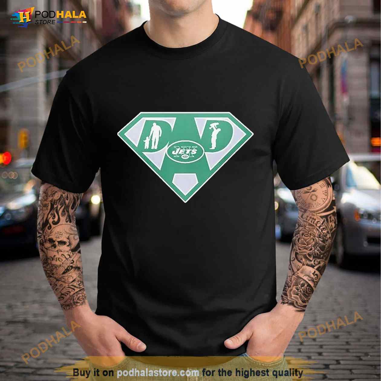 New York Jets Super Dad Shirt - Bring Your Ideas, Thoughts And Imaginations  Into Reality Today