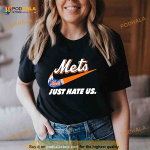 Men's new York Mets just hate us Nike shirt, hoodie, sweater, long