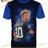 Neymar Printed 3D Shirt