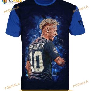 Neymar Printed 3D Shirt
