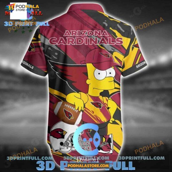 NFL Arizona Cardinals Funny 3D NFL Hawaiian Shirt Summer