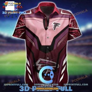 100% Polyester Sublimated Atlanta Falcons American NFL Football Hoodies