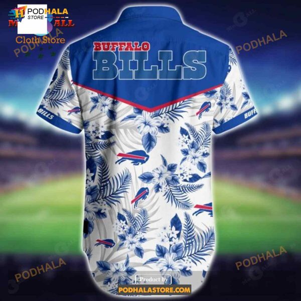 NFL Buffalo Bills Funny 3D NFL Hawaiian Shirt Summer Logo men