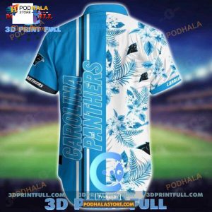 Nfl Carolina Panthers Funny Hawaiian Shirt Shorts 2