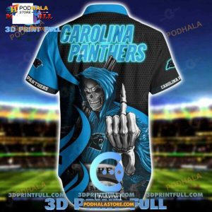 NFL Carolina Panthers Style Trending Model 9 Funny 3D NFL Hawaiian Shirt -  Bring Your Ideas, Thoughts And Imaginations Into Reality Today