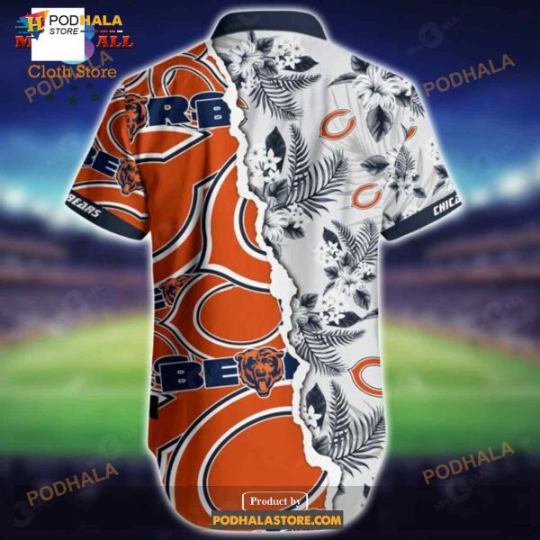 NFL Chicago Bears Funny 3D NFL Hawaiian Shirt Mickey All over print