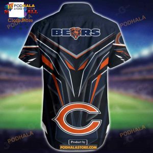 Nfl Chicago Bears Funny Hawaiian Shirt Short Sport 2