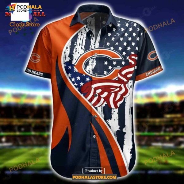 NFL Chicago Bears New Style Trending Funny 3D NFL Hawaiian Shirt