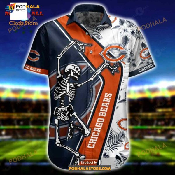 NFL Chicago Bears Style Trending Model 2 Funny 3D NFL Hawaiian Shirt – 0Q51