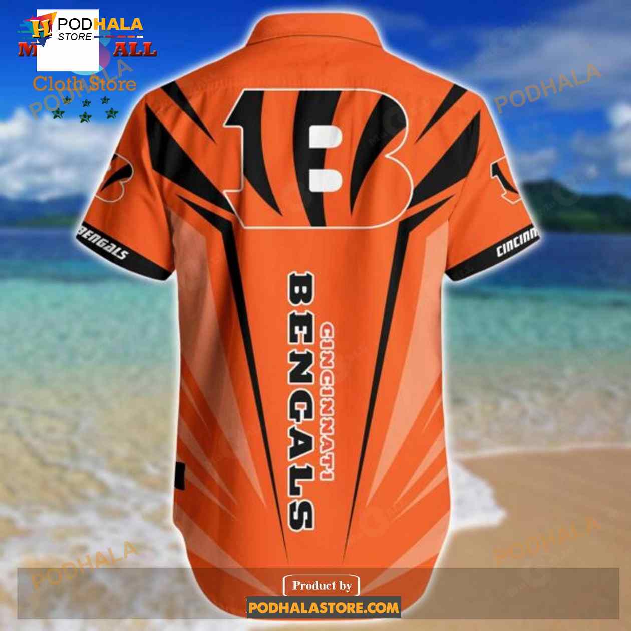 NFL Cincinnati Bengals Funny 3D NFL Hawaiian Shirt - Bring Your