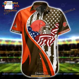 Nfl Cleveland Browns Funny Hawaiian Shirt Short For Fan 2