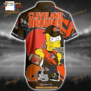 Cleveland Browns NFL Hawaiian Shirt Star Pattern Best Trend