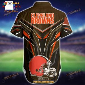 Nfl Cleveland Browns Funny Hawaiian Shirt Short Sport 2