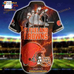 NFL Cleveland Browns Funny 3D NFL Hawaiian Shirt Summer 01 - Bring