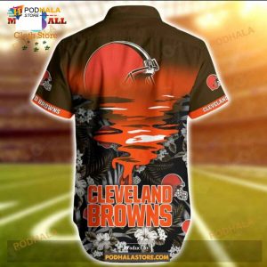 Nfl Cleveland Browns Funny Hawaiian Shirt Short Summer Trending 02 3