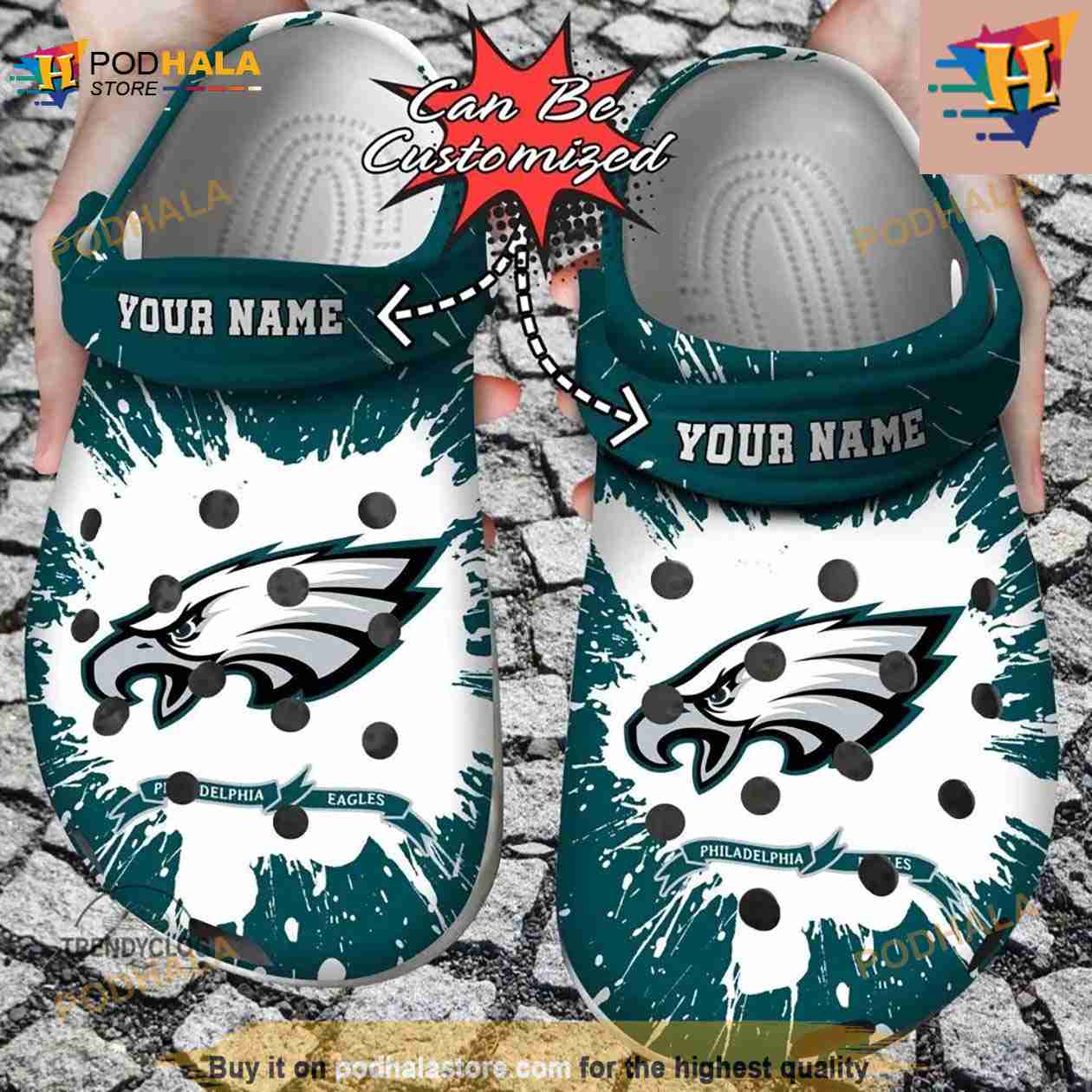 Eagles crocs best sale