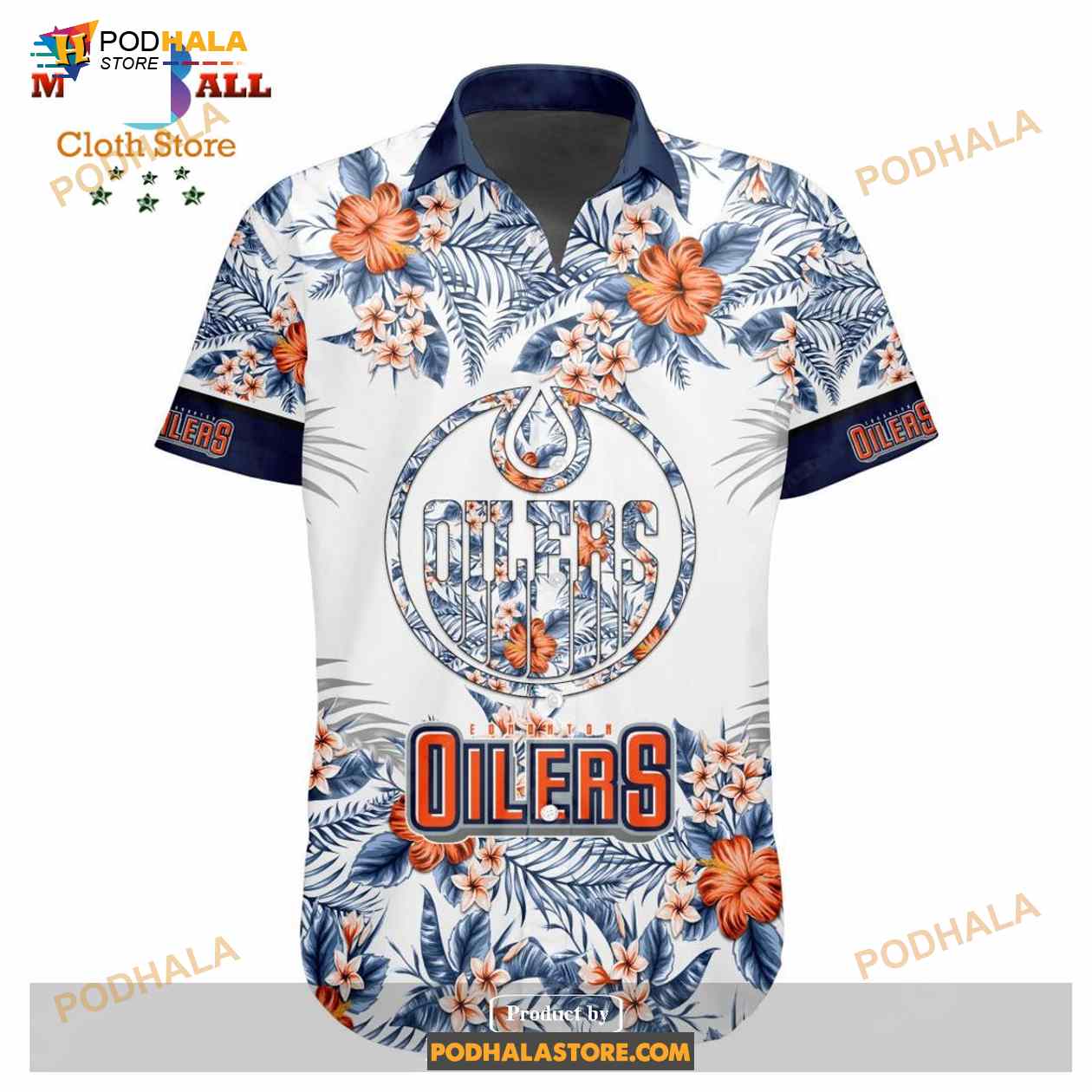 Nashville Predators NHL For Sports Fan Floral Hawaiian Beach Shirt